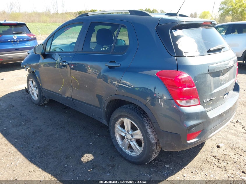 2021 Chevrolet Trax VIN KL7CJPSM6MB377040 IAAI salvage auction — LEFT FRONT, Wait Title, sold $2,550 on 2026-07-16 (photo 3)