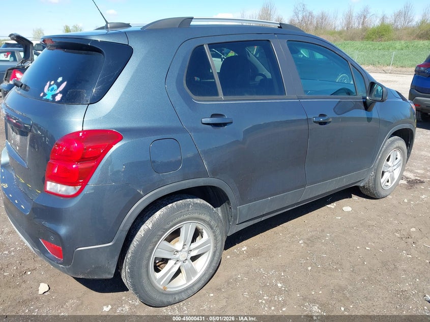 2021 Chevrolet Trax VIN KL7CJPSM6MB377040 IAAI salvage auction — LEFT FRONT, Wait Title, sold $2,550 on 2026-07-16 (photo 4)