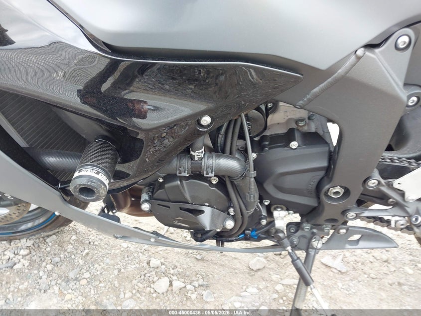 2025 Kawasaki Zx VIN JKBZXJJ17SA025870 IAAI salvage auction — FRONT END, Salvage (Pennsylvania), sold $5,150 on 2026-07-07 (photo 9)