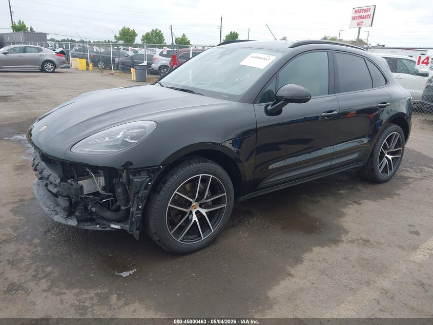 2023 Porsche Macan VIN WP1AA2A55PLB09729 IAAI salvage auction — SIDE, Salvage (California), sold $9,100 on 2026-07-29 (photo 2)