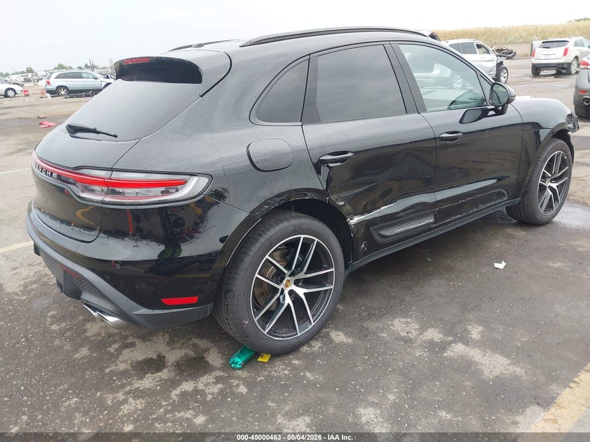 2023 Porsche Macan VIN WP1AA2A55PLB09729 IAAI salvage auction — SIDE, Salvage (California), sold $9,100 on 2026-07-29 (photo 4)