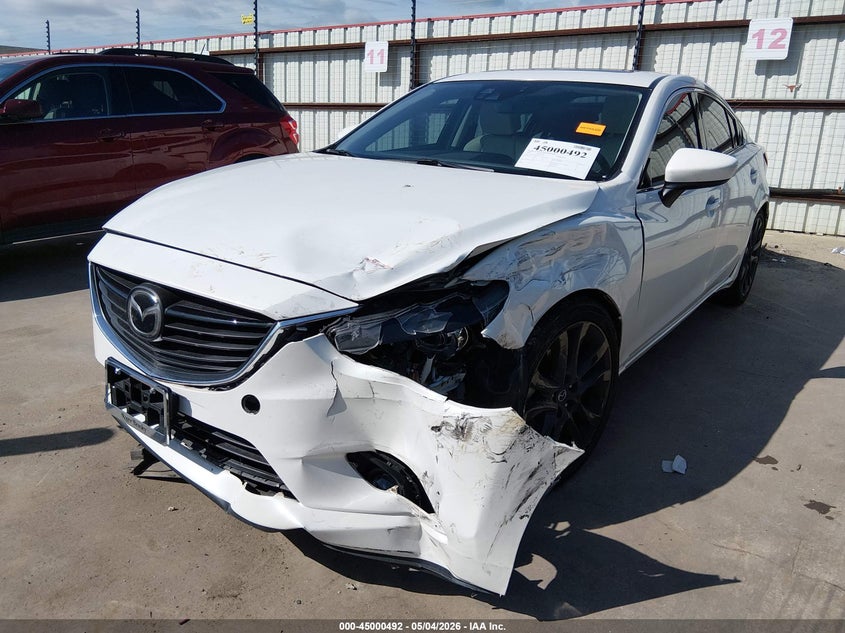 2015 Mazda 6 VIN JM1GJ1W58F1197765 IAAI salvage auction — FRONT END, Salvage (Texas), sold $2,025 on 2026-07-21 (photo 2)