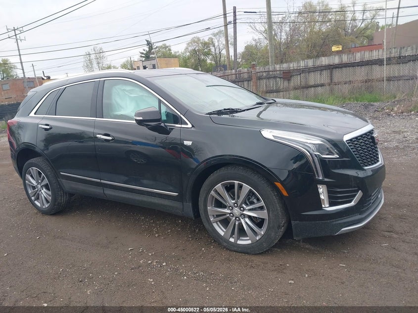 2024 Cadillac Xt5 VIN 1GYKNDRS9RZ722799 IAAI salvage auction — LEFT FRONT, Clear (Michigan), sold $11,500 on 2026-07-08 (photo 1)