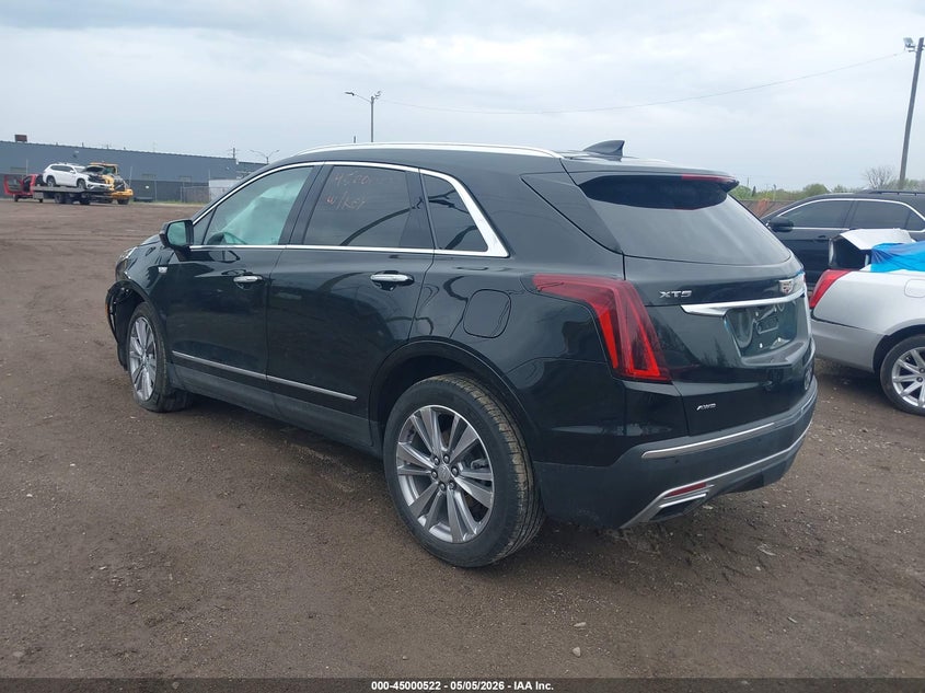 2024 Cadillac Xt5 VIN 1GYKNDRS9RZ722799 IAAI salvage auction — LEFT FRONT, Clear (Michigan), sold $11,500 on 2026-07-08 (photo 3)