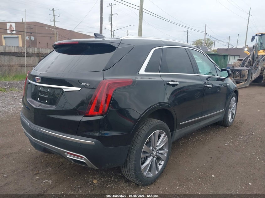 2024 Cadillac Xt5 VIN 1GYKNDRS9RZ722799 IAAI salvage auction — LEFT FRONT, Clear (Michigan), sold $11,500 on 2026-07-08 (photo 4)