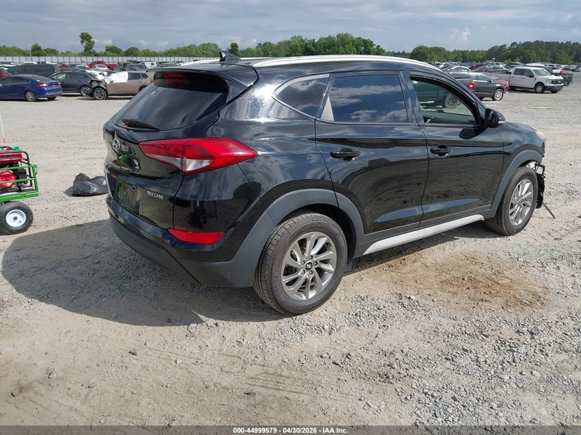2017 Hyundai Tucson VIN KM8J33A44HU476699 IAAI salvage auction — FRONT END, Salvage (Georgia), sold $2,500 on 2026-07-13 (photo 4)