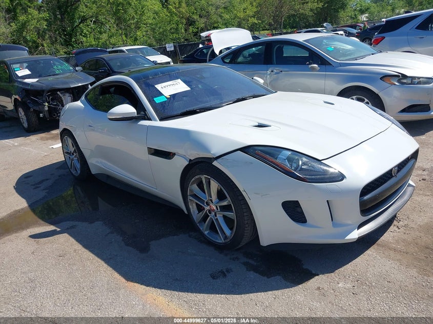 2017 Jaguar F-type VIN SAJWJ6BVXH8K35636 IAAI salvage auction — RIGHT SIDE, Salvage (Missouri), sold $12,725 on 2026-07-08 (photo 1)