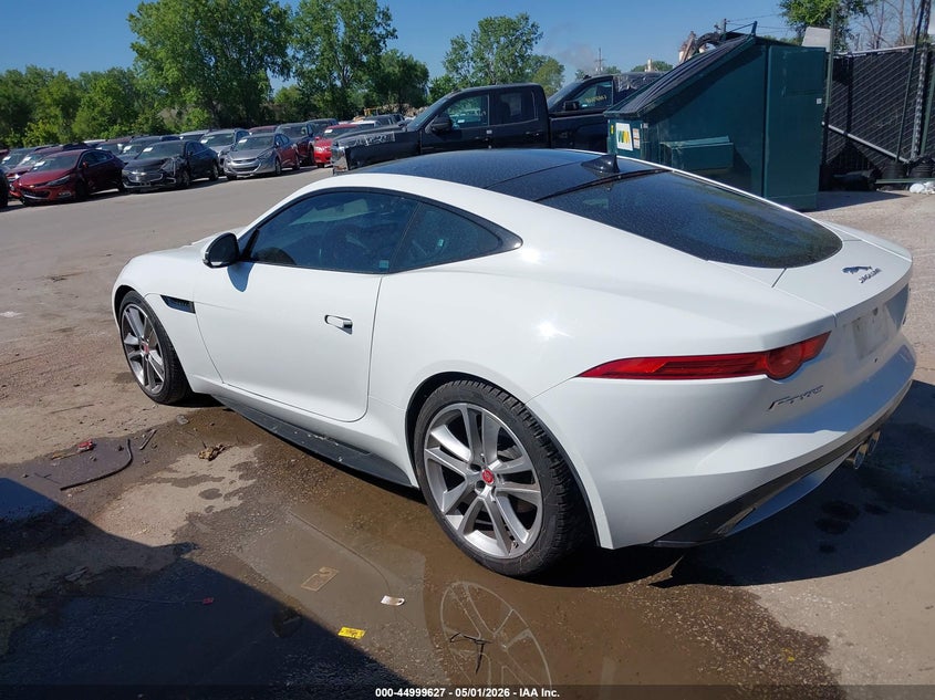 2017 Jaguar F-type VIN SAJWJ6BVXH8K35636 IAAI salvage auction — RIGHT SIDE, Salvage (Missouri), sold $12,725 on 2026-07-08 (photo 3)