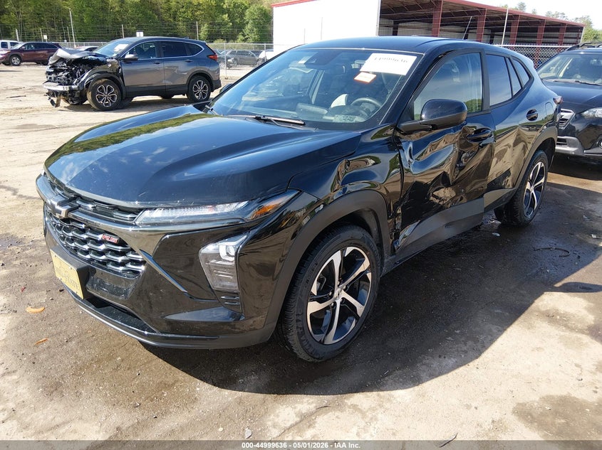 2025 Chevrolet Trax VIN KL77LGEP1SC111174 IAAI salvage auction — LEFT SIDE, Salvage (West Virginia), sold $6,150 on 2026-07-30 (photo 2)
