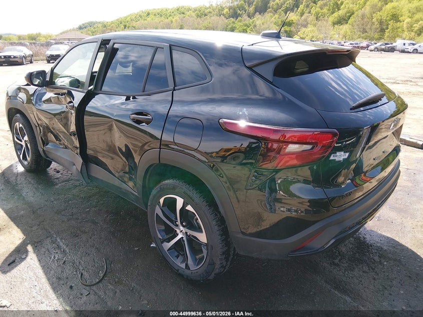 2025 Chevrolet Trax VIN KL77LGEP1SC111174 IAAI salvage auction — LEFT SIDE, Salvage (West Virginia), sold $6,150 on 2026-07-30 (photo 3)