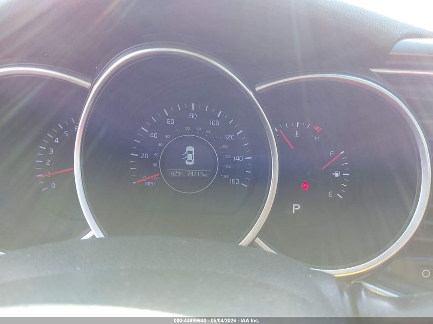 2015 Kia Optima VIN 5XXGM4A7XFG498320 IAAI salvage auction — LEFT FRONT, Salvage (Iowa), sold $1,100 on 2026-07-13 (photo 7)