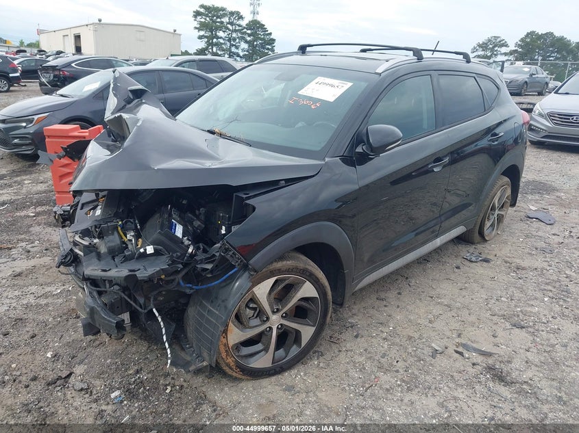 2017 Hyundai Tucson VIN KM8J3CA20HU592478 IAAI salvage auction — FRONT END, Wait Title, sold $575 on 2026-07-22 (photo 2)