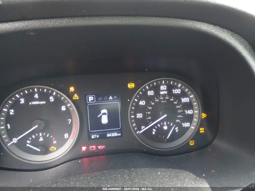 2017 Hyundai Tucson VIN KM8J3CA20HU592478 IAAI salvage auction — FRONT END, Wait Title, sold $575 on 2026-07-22 (photo 7)
