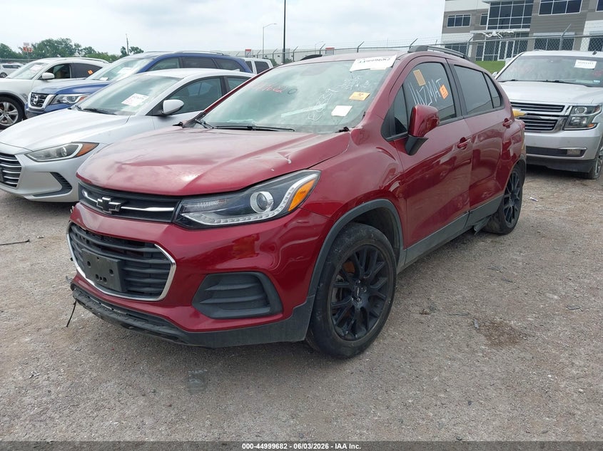 2021 Chevrolet Trax VIN KL7CJLSB3MB327459 IAAI salvage auction — BIO HAZARD, Salvage (Texas), sold $675 on 2026-07-14 (photo 2)