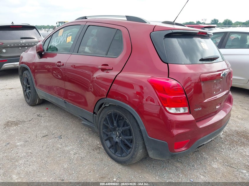 2021 Chevrolet Trax VIN KL7CJLSB3MB327459 IAAI salvage auction — BIO HAZARD, Salvage (Texas), sold $675 on 2026-07-14 (photo 3)