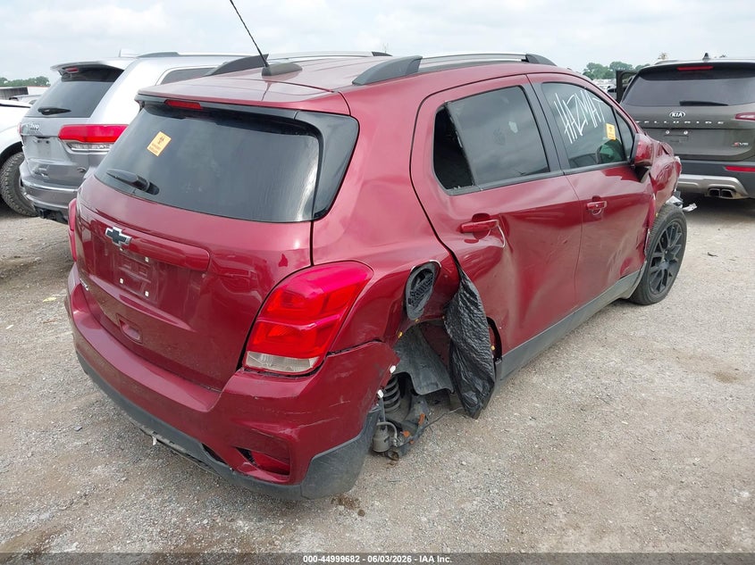 2021 Chevrolet Trax VIN KL7CJLSB3MB327459 IAAI salvage auction — BIO HAZARD, Salvage (Texas), sold $675 on 2026-07-14 (photo 4)