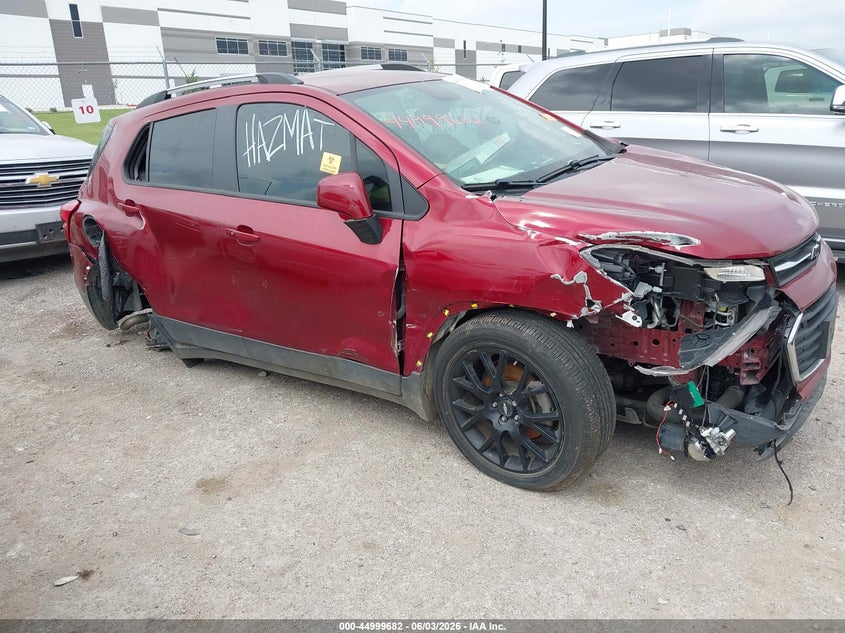 2021 Chevrolet Trax VIN KL7CJLSB3MB327459 IAAI salvage auction — BIO HAZARD, Salvage (Texas), sold $675 on 2026-07-14 (photo 6)