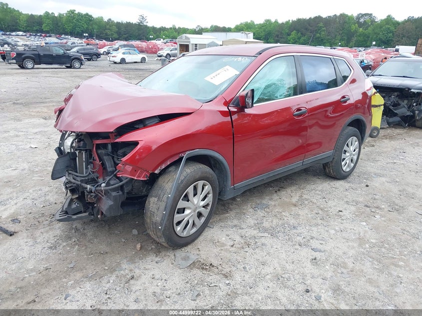 2016 Nissan Rogue VIN KNMAT2MT5GP626480 IAAI salvage auction — FRONT END, Salvage (Georgia), sold $275 on 2026-07-24 (photo 2)