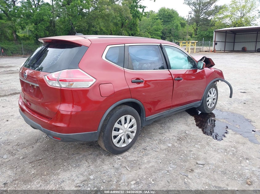 2016 Nissan Rogue VIN KNMAT2MT5GP626480 IAAI salvage auction — FRONT END, Salvage (Georgia), sold $275 on 2026-07-24 (photo 4)