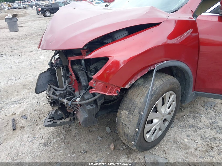 2016 Nissan Rogue VIN KNMAT2MT5GP626480 IAAI salvage auction — FRONT END, Salvage (Georgia), sold $275 on 2026-07-24 (photo 6)