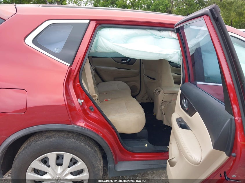 2016 Nissan Rogue VIN KNMAT2MT5GP626480 IAAI salvage auction — FRONT END, Salvage (Georgia), sold $275 on 2026-07-24 (photo 8)
