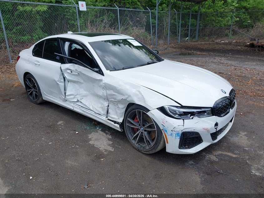 2021 BMW 3er VIN 3MW5U9J05M8C14603 — IAAI salvage auction photo