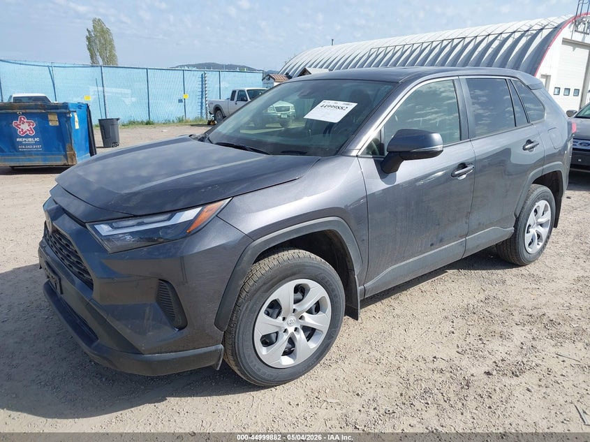 2025 Toyota Rav 4 VIN JTMG1RFV9SD114027 IAAI salvage auction — RIGHT FRONT, Salvage (Montana), sold $15,300 on 2026-07-08 (photo 2)