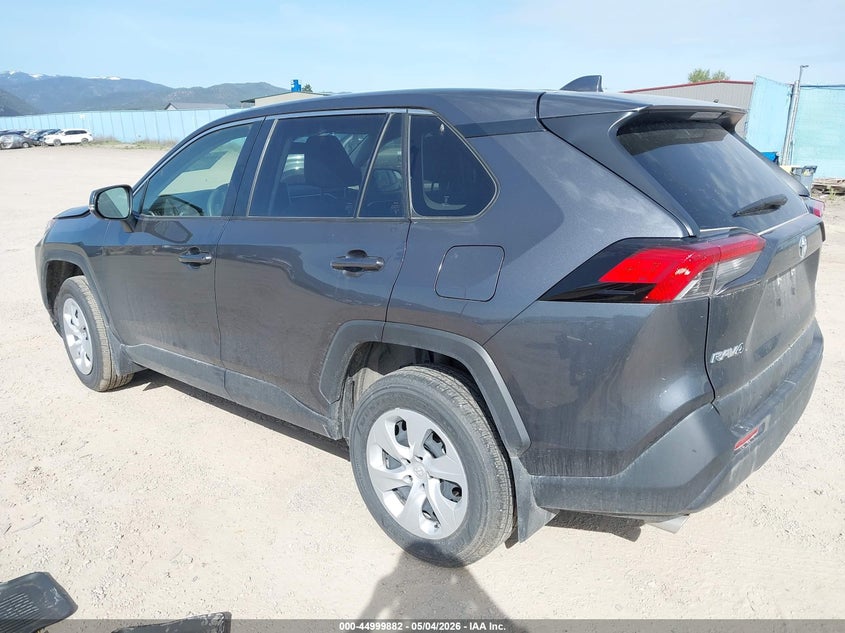 2025 Toyota Rav 4 VIN JTMG1RFV9SD114027 IAAI salvage auction — RIGHT FRONT, Salvage (Montana), sold $15,300 on 2026-07-08 (photo 3)
