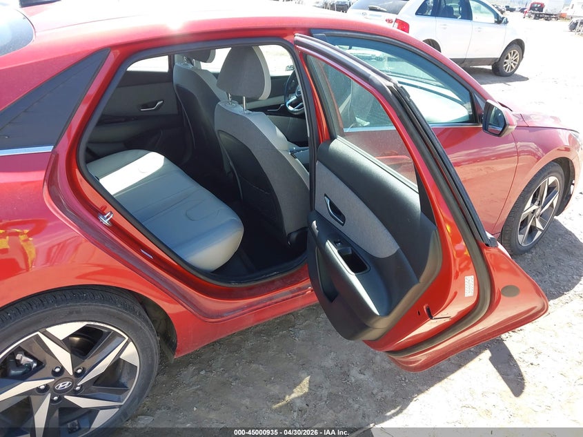 2021 Hyundai Elantra VIN KMHLP4AG3MU157799 IAAI salvage auction — LEFT FRONT, Salvage (Montana), sold $5,550 on 2026-07-15 (photo 8)