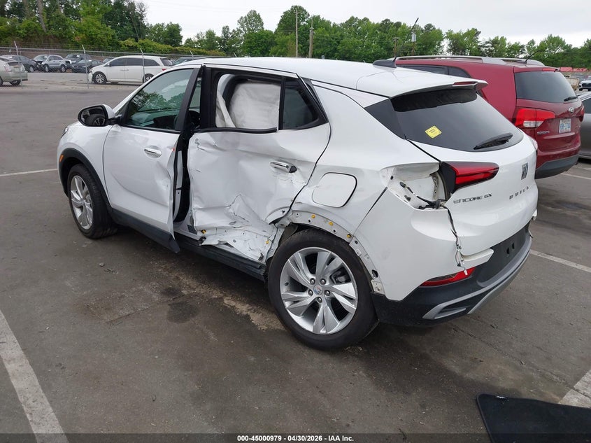 2024 Buick Encore gx VIN KL4AMBS23RB155382 IAAI salvage auction — LEFT SIDE, Salvage (North Carolina), sold $3,750 on 2026-07-09 (photo 3)