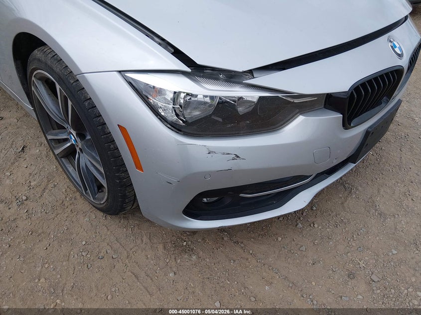 2017 BMW 3er VIN WBA8B9G34HNU52336 IAAI salvage auction — ENGINE BURN, Salvage (California), sold $2,400 on 2026-07-29 (photo 6)