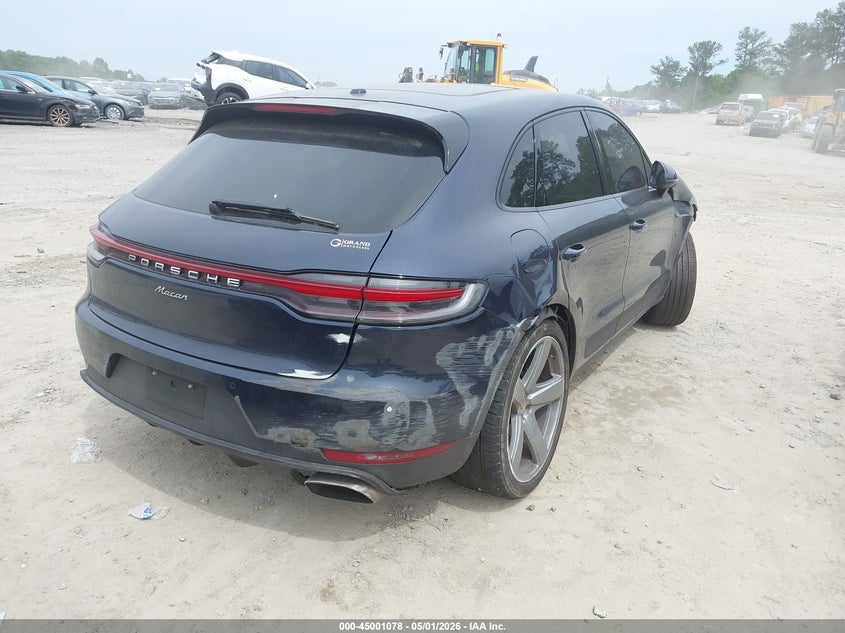 2020 Porsche Macan VIN WP1AA2A59LLB10232 IAAI salvage auction — FRONT END, Wait Title, sold $8,900 on 2026-07-09 (photo 4)