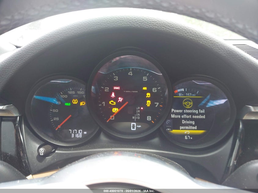 2020 Porsche Macan VIN WP1AA2A59LLB10232 IAAI salvage auction — FRONT END, Wait Title, sold $8,900 on 2026-07-09 (photo 7)