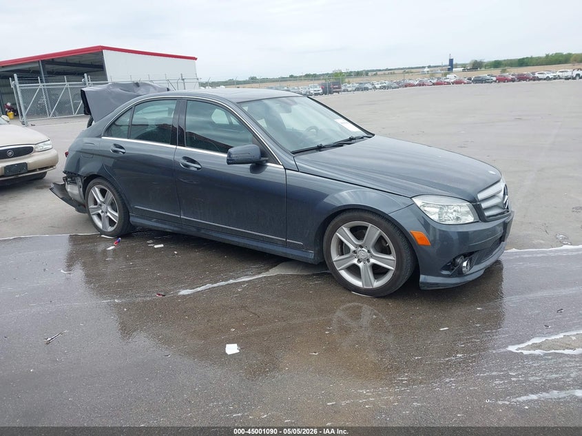 2010 Mercedes-benz C-klasse VIN WDDGF8BB3AF441894 IAAI salvage auction — REAR END, Certificate Of Title (Nebraska), sold $25 on 2026-07-23 (photo 1)