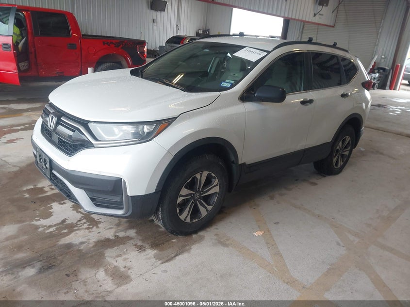 2020 Honda Cr-v VIN 7FARW2H29LE001665 IAAI salvage auction — SIDE, Wait Title, sold $3,925 on 2026-07-21 (photo 2)