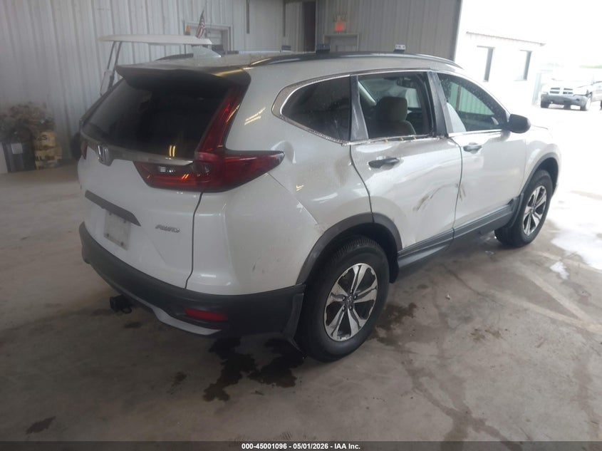 2020 Honda Cr-v VIN 7FARW2H29LE001665 IAAI salvage auction — SIDE, Wait Title, sold $3,925 on 2026-07-21 (photo 4)