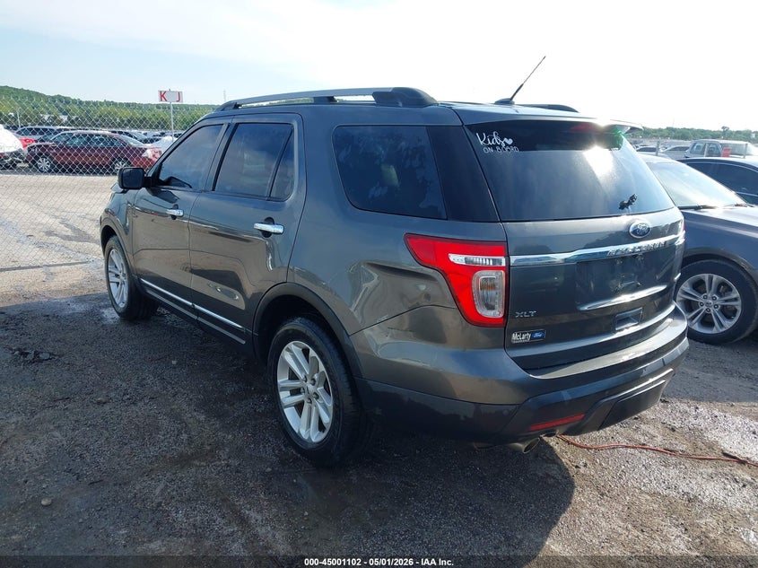 2015 Ford Explorer VIN 1FM5K7D87FGC45754 IAAI salvage auction — FRONT END, Clear (Oklahoma), sold $850 on 2026-08-01 (photo 3)