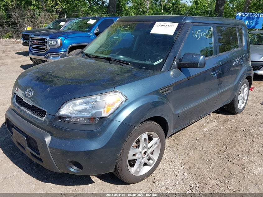 2011 Kia Soul VIN KNDJT2A28B7259238 IAAI salvage auction — THEFT, Clear (Indiana), sold $300 on 2026-07-29 (photo 2)