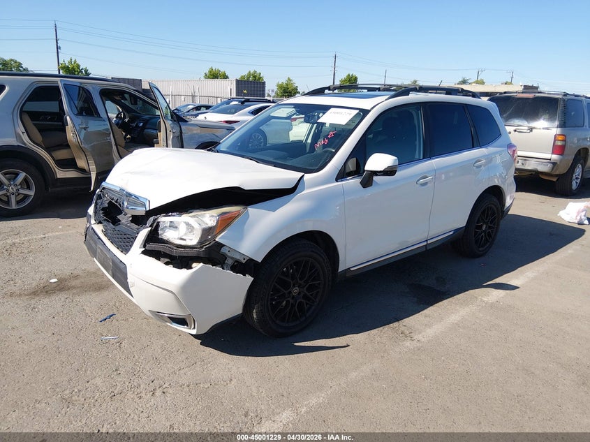 2015 Subaru Forester VIN JF2SJGWC1FH841806 IAAI salvage auction — FRONT END, Salvage (California), sold $1,150 on 2026-07-22 (photo 2)
