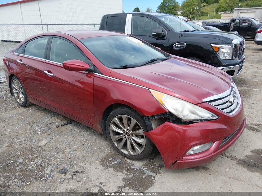 2013 Hyundai Sonata VIN 5NPEC4AC5DH600454 IAAI salvage auction — FRONT END, Salvage (West Virginia), sold $200 on 2026-07-16 (photo 1)