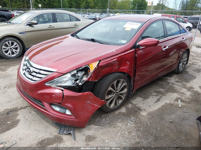 2013 Hyundai Sonata VIN 5NPEC4AC5DH600454 IAAI salvage auction — FRONT END, Salvage (West Virginia), sold $200 on 2026-07-16 (photo 2)