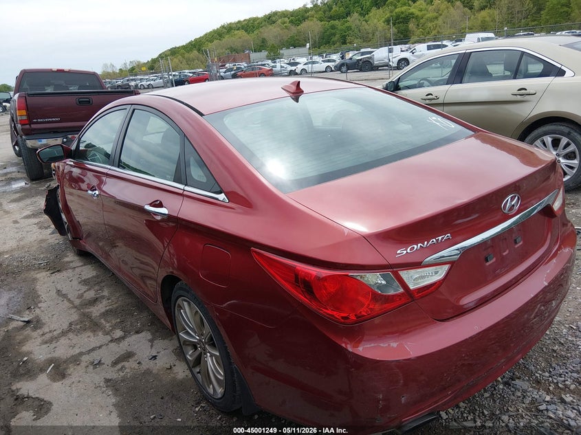 2013 Hyundai Sonata VIN 5NPEC4AC5DH600454 IAAI salvage auction — FRONT END, Salvage (West Virginia), sold $200 on 2026-07-16 (photo 3)