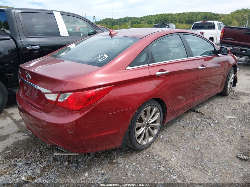 2013 Hyundai Sonata VIN 5NPEC4AC5DH600454 IAAI salvage auction — FRONT END, Salvage (West Virginia), sold $200 on 2026-07-16 (photo 4)