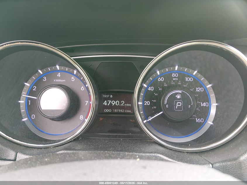 2013 Hyundai Sonata VIN 5NPEC4AC5DH600454 IAAI salvage auction — FRONT END, Salvage (West Virginia), sold $200 on 2026-07-16 (photo 7)