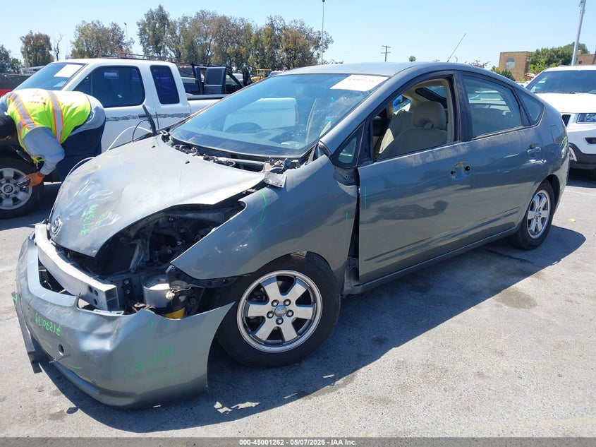 2005 Toyota Prius VIN JTDKB20U053064286 IAAI salvage auction — FRONT END, Salvage (California), sold $350 on 2026-07-09 (photo 2)