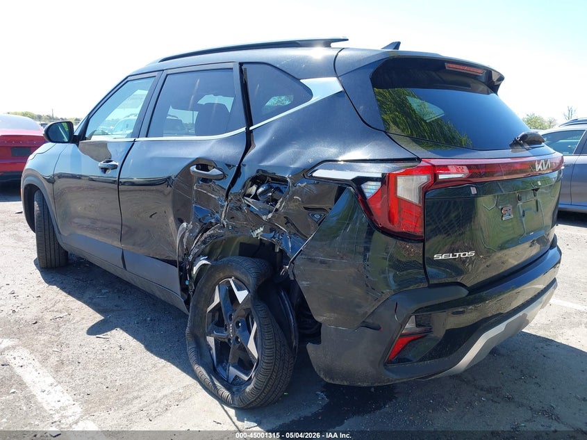 2024 Kia Seltos VIN KNDERCAAXR7495140 IAAI salvage auction — REAR END, Salvage (New Jersey), sold $7,950 on 2026-08-24 (photo 3)