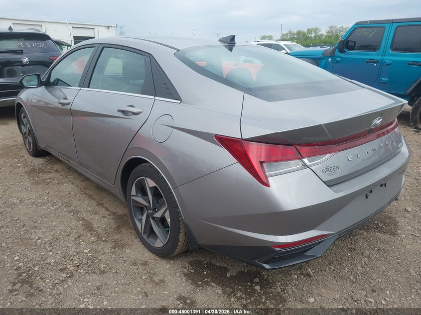 2023 Hyundai Elantra VIN KMHLP4AG6PU522643 IAAI salvage auction — RIGHT FRONT, Salvage (Illinois), sold $4,700 on 2026-07-22 (photo 3)