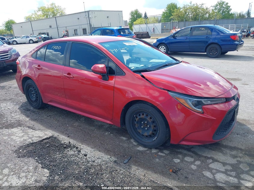2021 Toyota Corolla VIN JTDEPMAE2MJ119543 IAAI salvage auction — SIDE, Salvage (Texas), sold $3,000 on 2026-07-20 (photo 1)