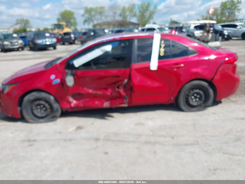 2021 Toyota Corolla VIN JTDEPMAE2MJ119543 IAAI salvage auction — SIDE, Salvage (Texas), sold $3,000 on 2026-07-20 (photo 6)