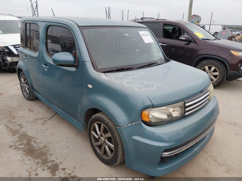 2011 Nissan Cube VIN JN8AZ2KR9BT210295 IAAI salvage auction — NORMAL WEAR, Original (Texas), sold $800 on 2026-07-07 (photo 1)